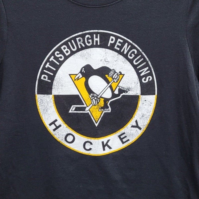 NHL Pittsburgh Penguins Girls' Crew Neck T-Shirt | XL (14/16)