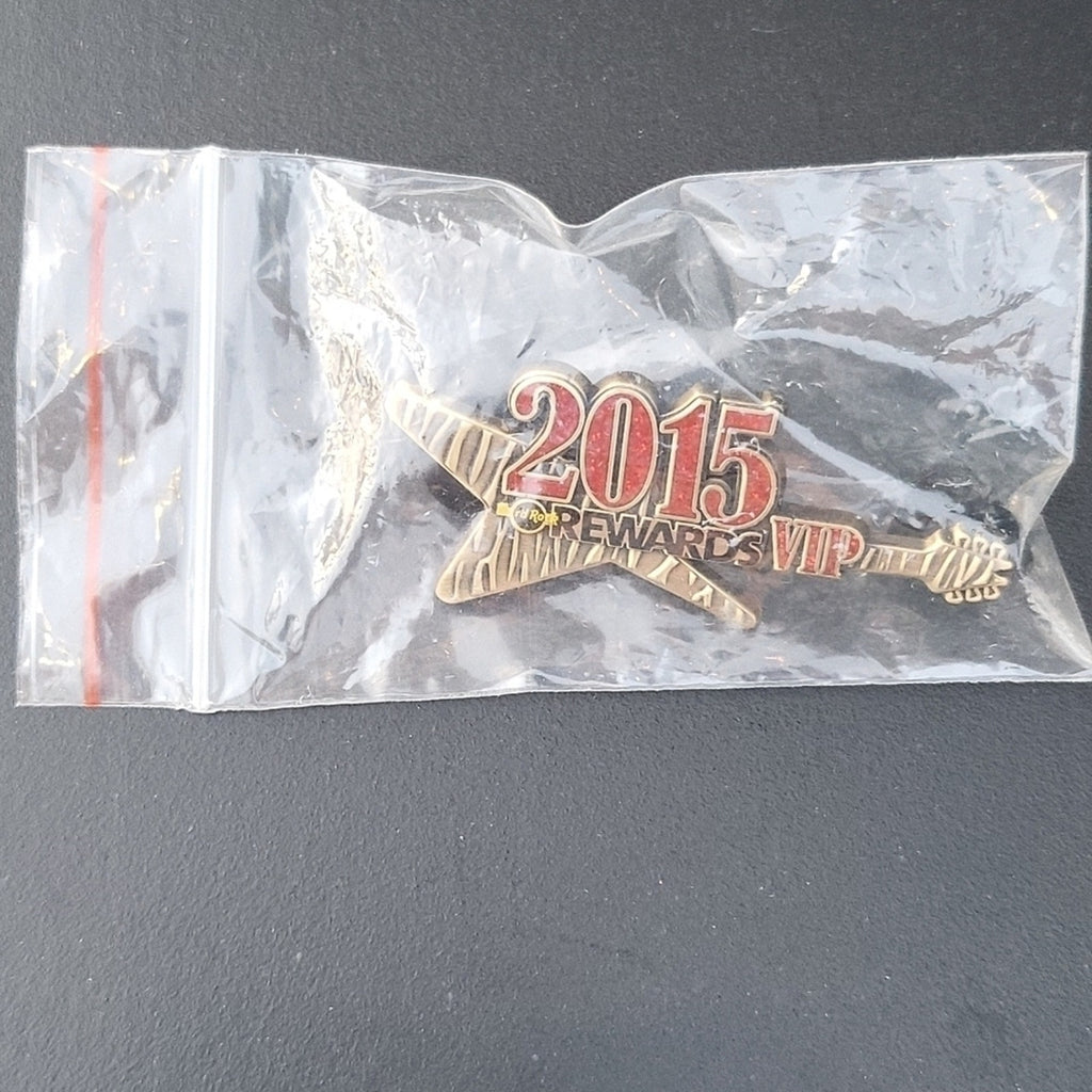 Hard Rock Cafe 2015 VIP Rewards pin