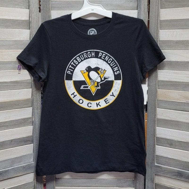 NHL Pittsburgh Penguins Girls' Crew Neck T-Shirt | XL (14/16)