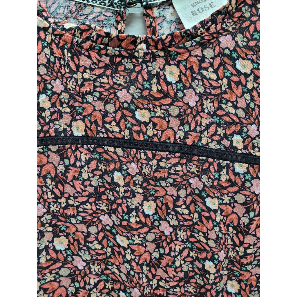 Women's Short Sleeve Tiered Dress | Knox Rose | Medium