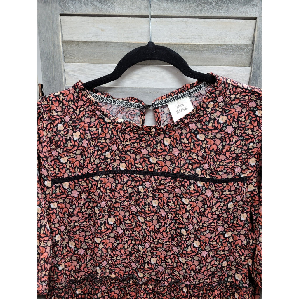 Women's Short Sleeve Tiered Dress | Knox Rose | Medium