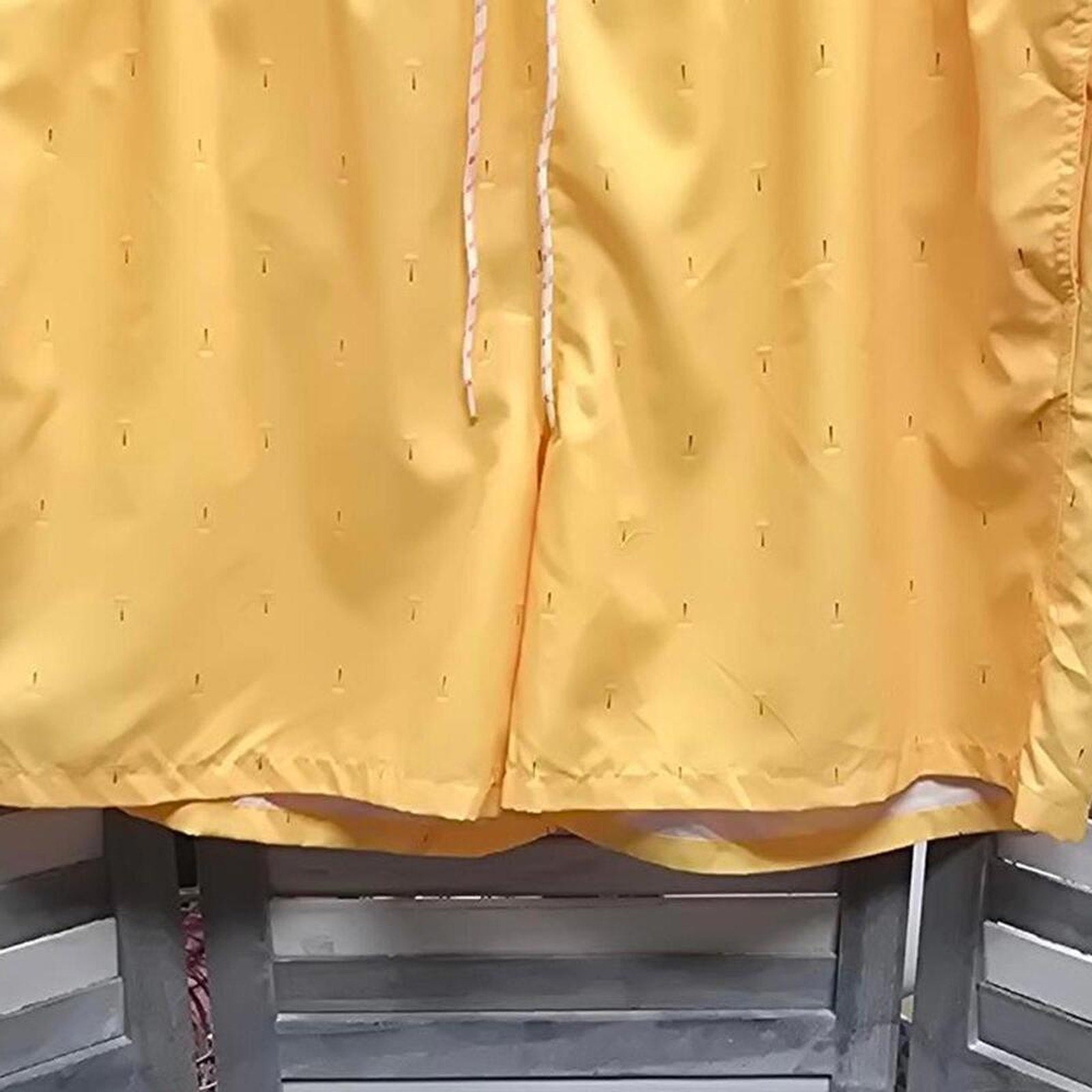 Men's Yellow Swim Trunks with Palm Trees | Goodfellow & Co | XX Large