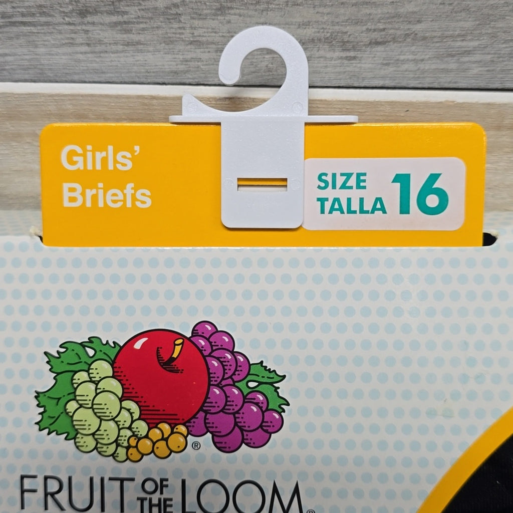 Breathable Girls' 6pk Micro-Mesh Classic Briefs | Fruit of the Loom | 16