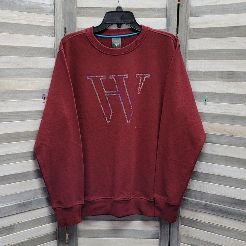 Men's Adult Logo Crewneck Pullover Sweatshirt | Houston White | Medium