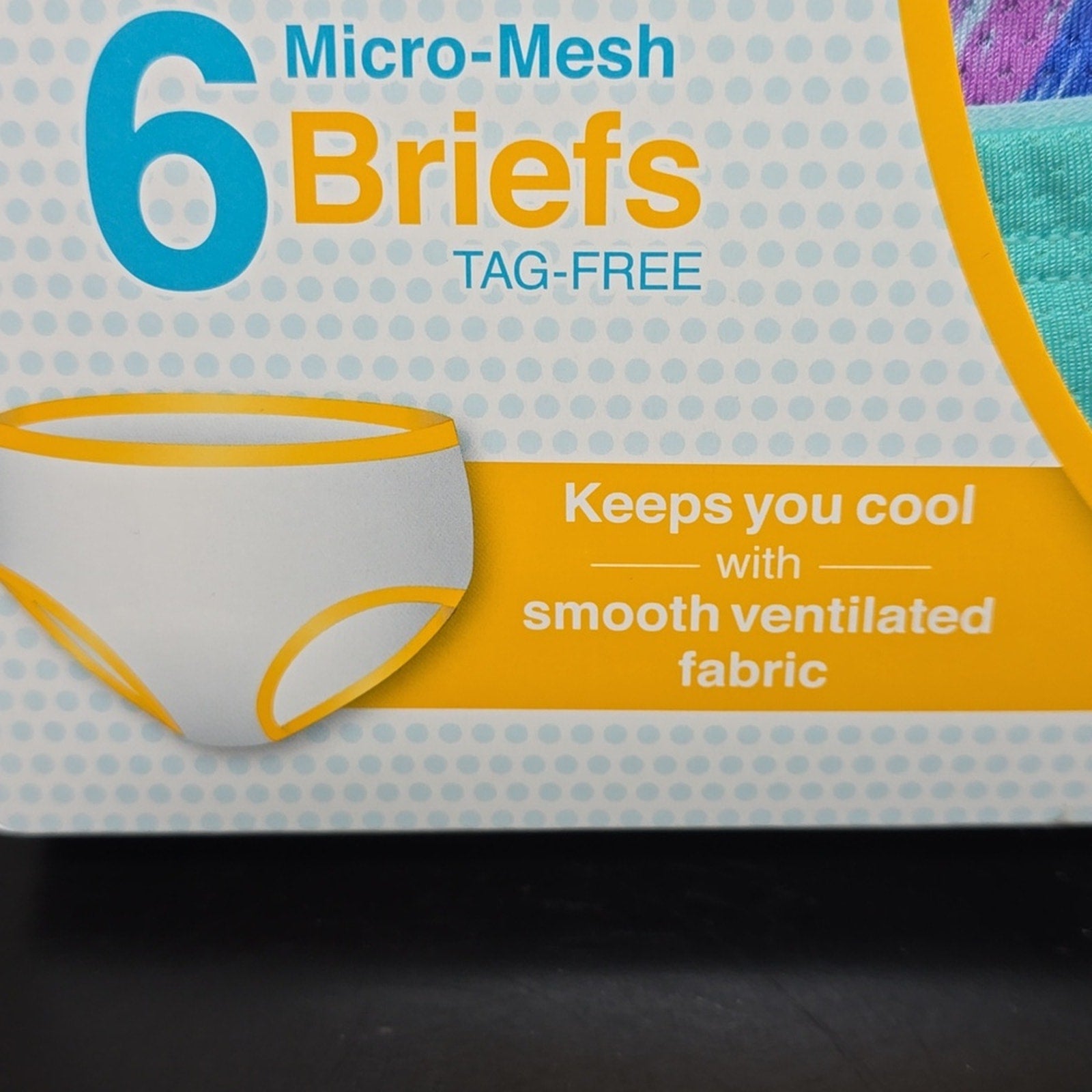 Breathable Girls' 6pk Micro-Mesh Classic Briefs | Fruit of the Loom | 16