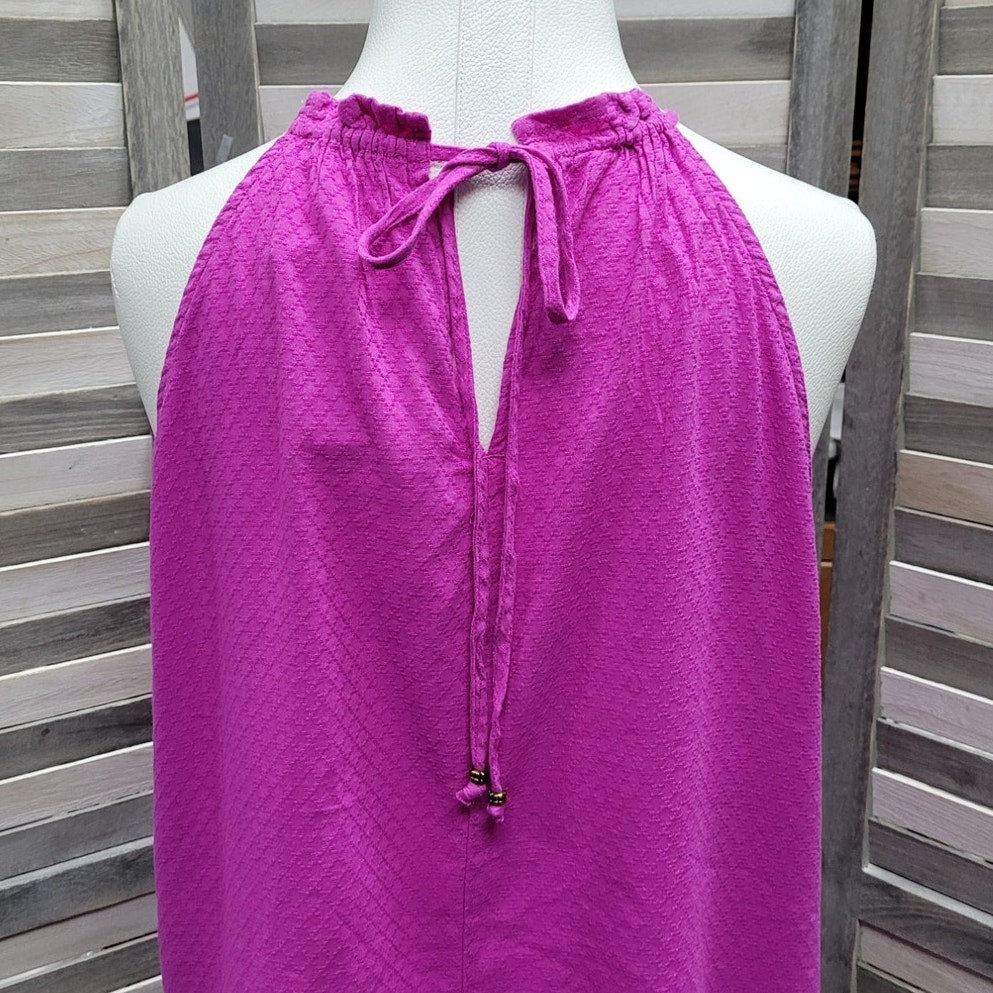 Women's Woven Halter Tank Top | Knox Rose | Large