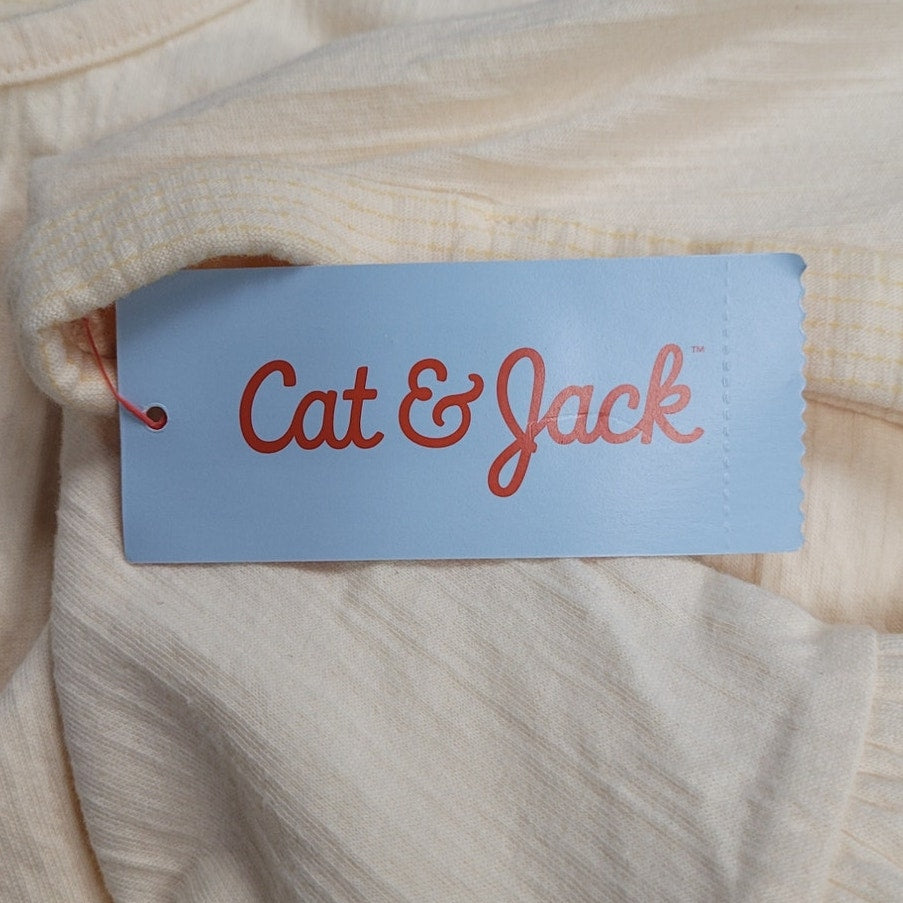 Girls' Ivory Cap Sleeve Dress | Cat & jack | X Large (14)
